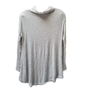 Free People Grey Cowl Neck Sweater  XS